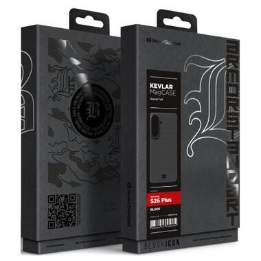 Чехол к мобильному телефону Armorstandart BlackIcon Aramid Twill MagCase Samsung S26 Plus Black (ARM90146) фото №10