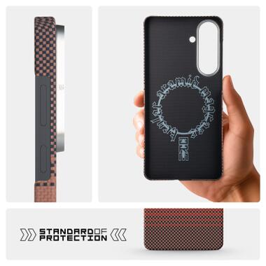 Чехол к мобильному телефону Armorstandart BlackIcon Kevlar MagCase Samsung S26 Plus Sunset (ARM90157) фото №7