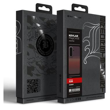 Чехол к мобильному телефону Armorstandart BlackIcon Kevlar MagCase Samsung S26 Sunset (ARM90156) фото №2