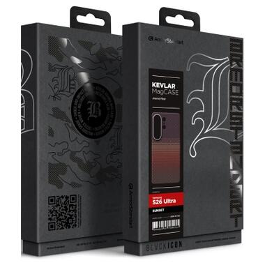Чехол к мобильному телефону Armorstandart BlackIcon Kevlar MagCase Samsung S26 Ultra Sunset (ARM90158) фото №10