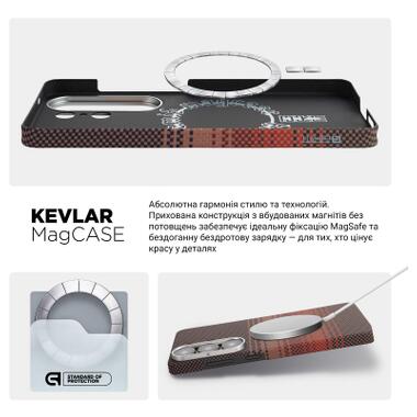 Чехол к мобильному телефону Armorstandart BlackIcon Kevlar MagCase Samsung S26 Ultra Sunset (ARM90158) фото №8
