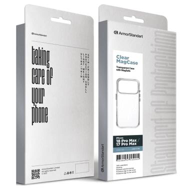 Чехол к мобильному телефону Armorstandart Clear MagCase Apple iPhone 18 Pro Max / 17 Pro Max Transparent (ARM91764) фото №3