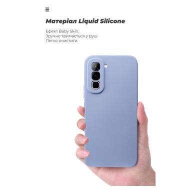 Чехол к мобильному телефону Armorstandart ICON Infinix Hot 70 4G Camera cover Lavender (ARM92408) фото №7