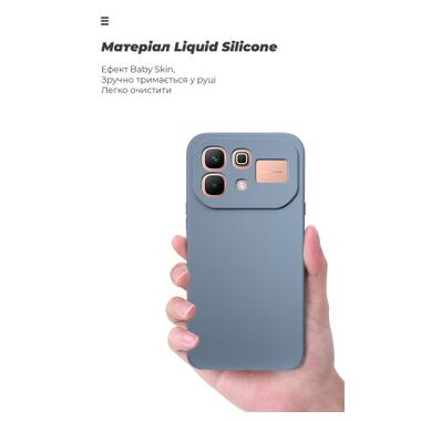 Чехол к мобильному телефону Armorstandart ICON Infinix Note 60 5G Camera Cover Winter Blue (ARM91893) фото №7