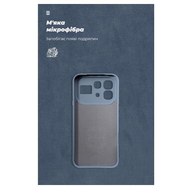 Чехол к мобильному телефону Armorstandart ICON Infinix Note 60 5G Camera Cover Winter Blue (ARM91893) фото №4