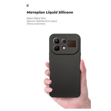 Чехол к мобильному телефону Armorstandart ICON Infinix Note 60 Pro 5G Camera Cover Black (ARM91854) фото №7