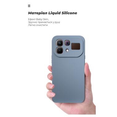 Чехол к мобильному телефону Armorstandart ICON Infinix Note 60 Pro 5G Camera Cover Winter Blue (ARM91895) фото №7