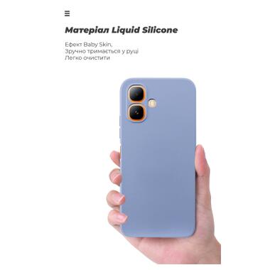 Чехол к мобильному телефону Armorstandart ICON Infinix Smart 20 4G Camera Cover Lavender (ARM91385) фото №7