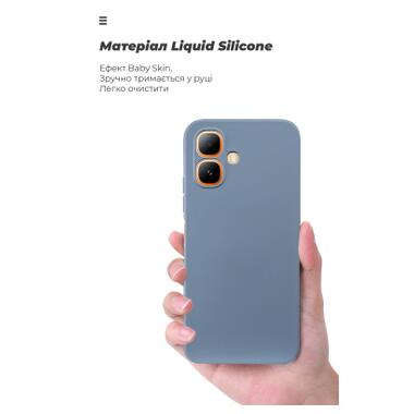 Чехол к мобильному телефону Armorstandart ICON Infinix Smart 20 4G Camera Cover Winter Blue (ARM91386) фото №7