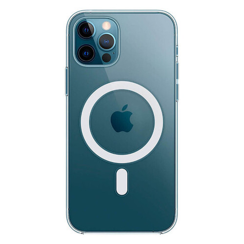 Чехол j-Case TPU MagSafe Case for iPhone 12 (6,1) Transparent фото №1