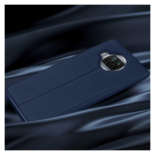 Чохол-книжка Dux Ducis з кишенею для візиток Xiaomi Mi 10T Lite / Redmi Note 9 Pro 5G Синій фото №7