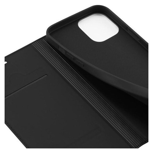 Чохол-книжка Dux Ducis з кишенею для візиток Apple iPhone 13 Pro (6.1) Чорний фото №5
