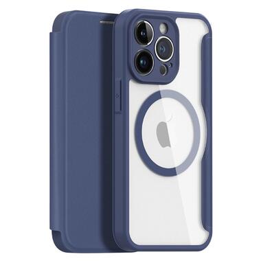 Чохол-книжка Dux Ducis Skin X Pro with MagSafe Apple iPhone 14 Pro (6.1) Blue фото №1