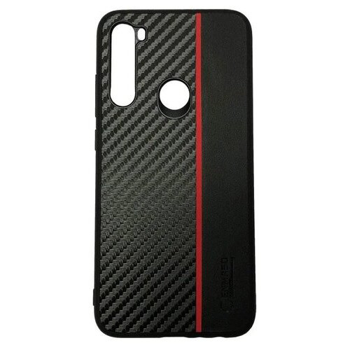 Чохол Primolux Cenmaso Xiaomi Redmi Note 8 - Black&Red фото №2