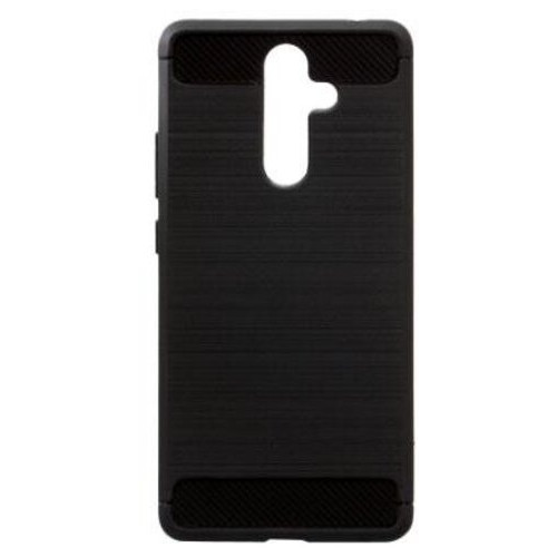 Чохол Primolux Carbon Fiber Series для Nokia 7 Plus - Black фото №1