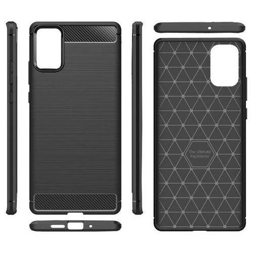 Чохол Primolux Carbon Fiber Series для Samsung Galaxy S20 Plus (SM-G985) - Black фото №3