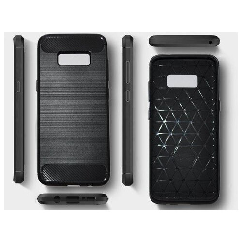 Чохол Primolux Carbon Fiber Series для Samsung S8 (G950) Black фото №2