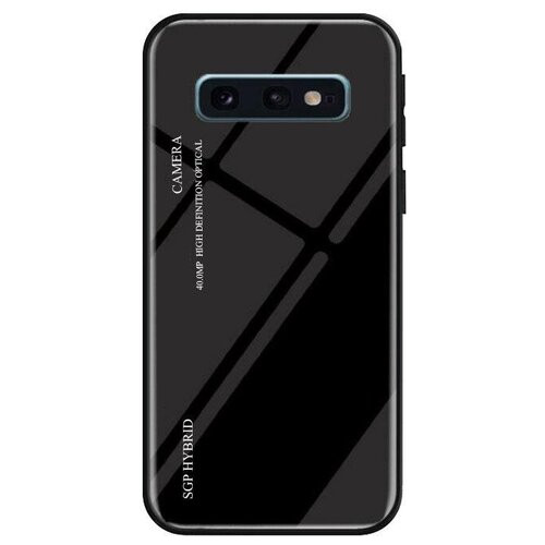 Чохол бампер Primolux Gradient Glass Samsung Galaxy S10e (SM-G970) - Black фото №2