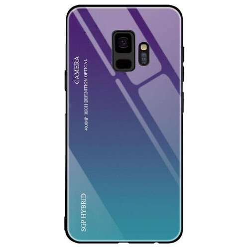 Чохол бампер Primolux Gradient Glass для Samsung Galaxy S9 (SM-G960) - Purple фото №2
