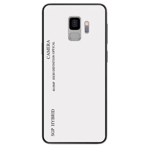 Чохол бампер Primolux Gradient Glass для Samsung Galaxy S9 (SM-G960) - White фото №2