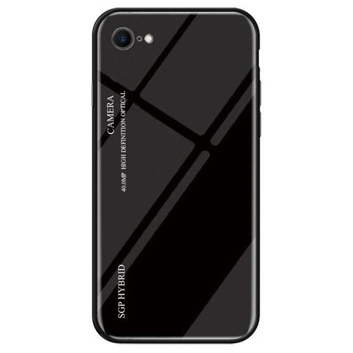 Чохол бампер Primolux Gradient Glass для Apple iPhone 6/6s - Black фото №2