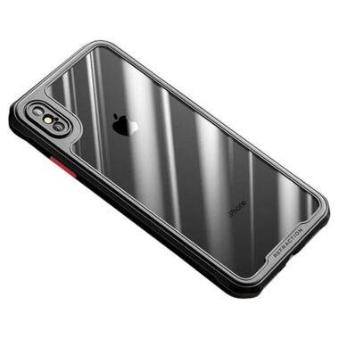 Протиударний бампер чохол Primolux Refraction Case для смартфона Apple iPhone X / iPhone Xs - Black фото №2