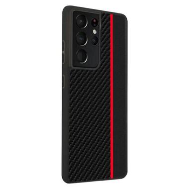 Чохол накладка Primolux CFC для Samsung Galaxy S21 Ultra (SM-S998) - Black&Red фото №3