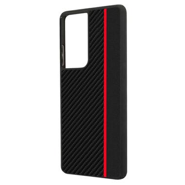 Чохол накладка Primolux CFC для Samsung Galaxy S21 Ultra (SM-S998) - Black&Red фото №4