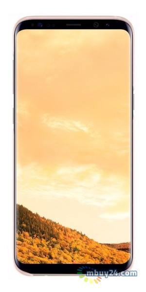 Чохол Samsung Clear Cover S8 Plus Pink (EF-QG955CPEGRU) фото №5