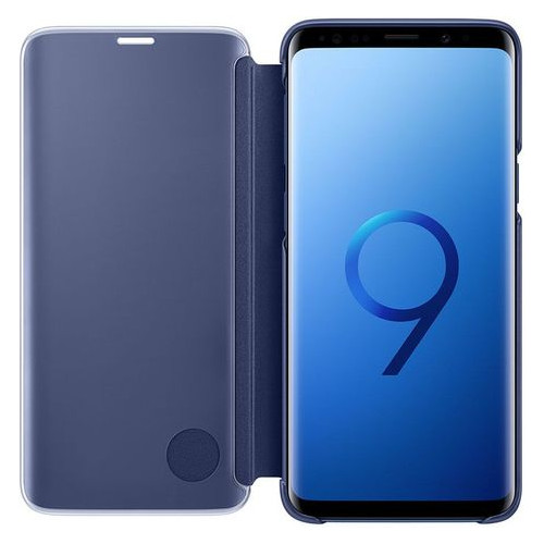 Чехол Samsung Clear View Standing Cover Galaxy S9 EF-ZG960 Blue фото №3