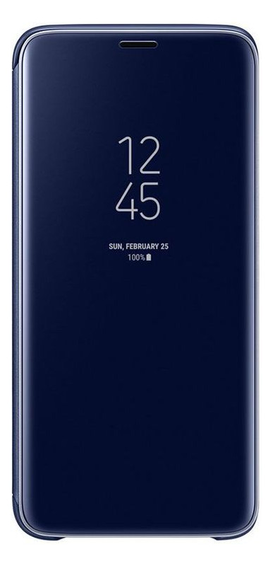 Чехол Samsung Clear View Standing Cover Galaxy S9 EF-ZG960 Blue фото №1