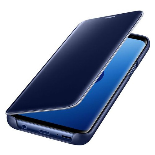 Чехол Samsung Clear View Standing Cover Galaxy S9 EF-ZG960 Blue фото №4
