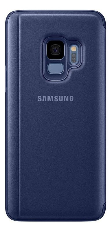 Чехол Samsung Clear View Standing Cover Galaxy S9 EF-ZG960 Blue фото №2