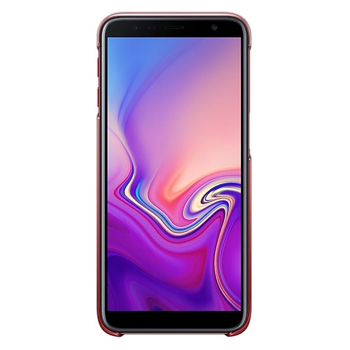 Чохол Samsung Gradation Cover смартфона Galaxy J6 J610 Red (EF-AJ610CREGRU) фото №4