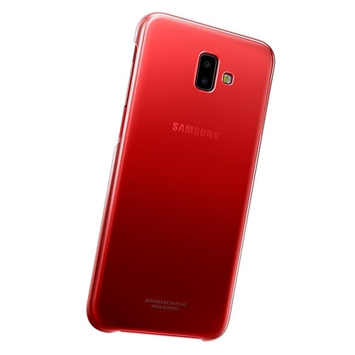Чохол Samsung Gradation Cover смартфона Galaxy J6 J610 Red (EF-AJ610CREGRU) фото №3