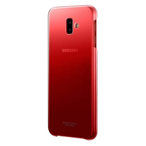 Чохол Samsung Gradation Cover смартфона Galaxy J6 J610 Red (EF-AJ610CREGRU) фото №2