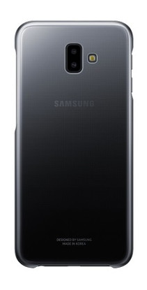 Чохол для телефону Samsung J6 2018/EF-AJ610CBEGRU Gradation Cover Black фото №1