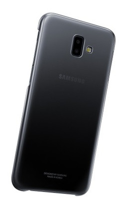 Чохол для телефону Samsung J6 2018/EF-AJ610CBEGRU Gradation Cover Black фото №4