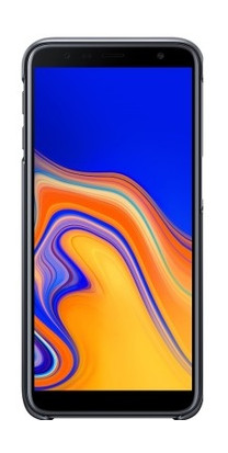 Чохол для телефону Samsung J6 2018/EF-AJ610CBEGRU Gradation Cover Black фото №2