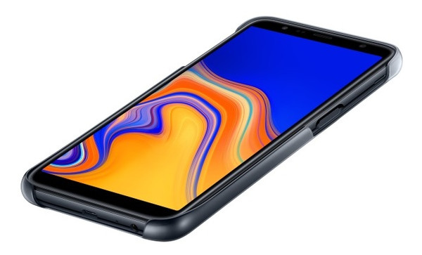 Чохол для телефону Samsung J6 2018/EF-AJ610CBEGRU Gradation Cover Black фото №5
