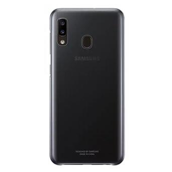 Чохол для телефону Samsung A20 Gradation Cover Black (EF-AA205CBEGRU) фото №3