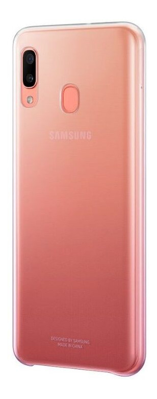 Чохол Samsung A20 - Gradation Cover Pink (EF-AA205CPEGRU) фото №3