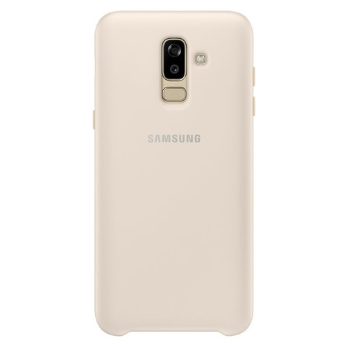 Чохол Samsung Dual Layer Cover Galaxy J8 2018 золото (EF-PJ810CFEGRU) фото №1