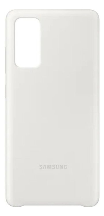 Чехол Samsung Silicone Cover смартфона Galaxy S20FE (G780) White (EF-PG780TWEGRU) фото №3