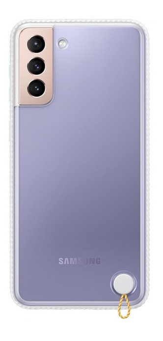 Чохол Samsung Clear Protective Cover Galaxy S21 (G996) White (EF-GG996CWEGRU) фото №1