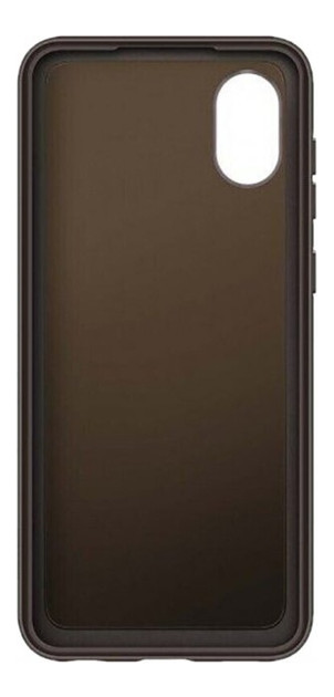 Чохол Samsung Soft Clear Cover Galaxy A03 Core (A032) Black (EF-QA032TBEGRU) фото №4