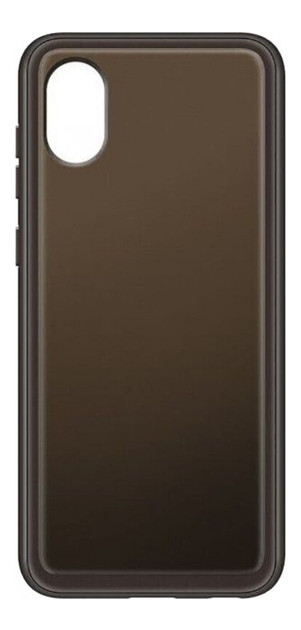 Чохол Samsung Soft Clear Cover Galaxy A03 Core (A032) Black (EF-QA032TBEGRU) фото №3
