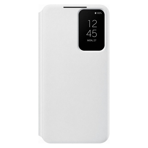 Чохол Samsung Smart Clear View Cover Galaxy S22 (S901) White (EF-ZS901CWEGRU) фото №1