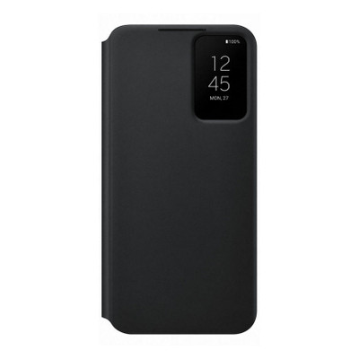 Чохол Samsung Smart Clear View Cover Galaxy S22 (S906) Black (EF-ZS906CBEGRU) фото №1