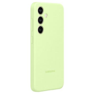 Чехол Samsung Galaxy S24 (S921) Silicone Case зелений світлий (EF-PS921TGEGWW) фото №4
